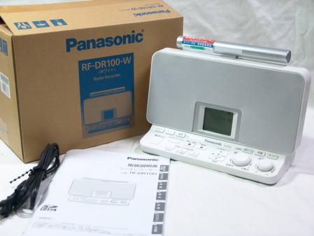 Panasonic パナソニック ラジオレコーダー RF-DR100-W（ホワイト