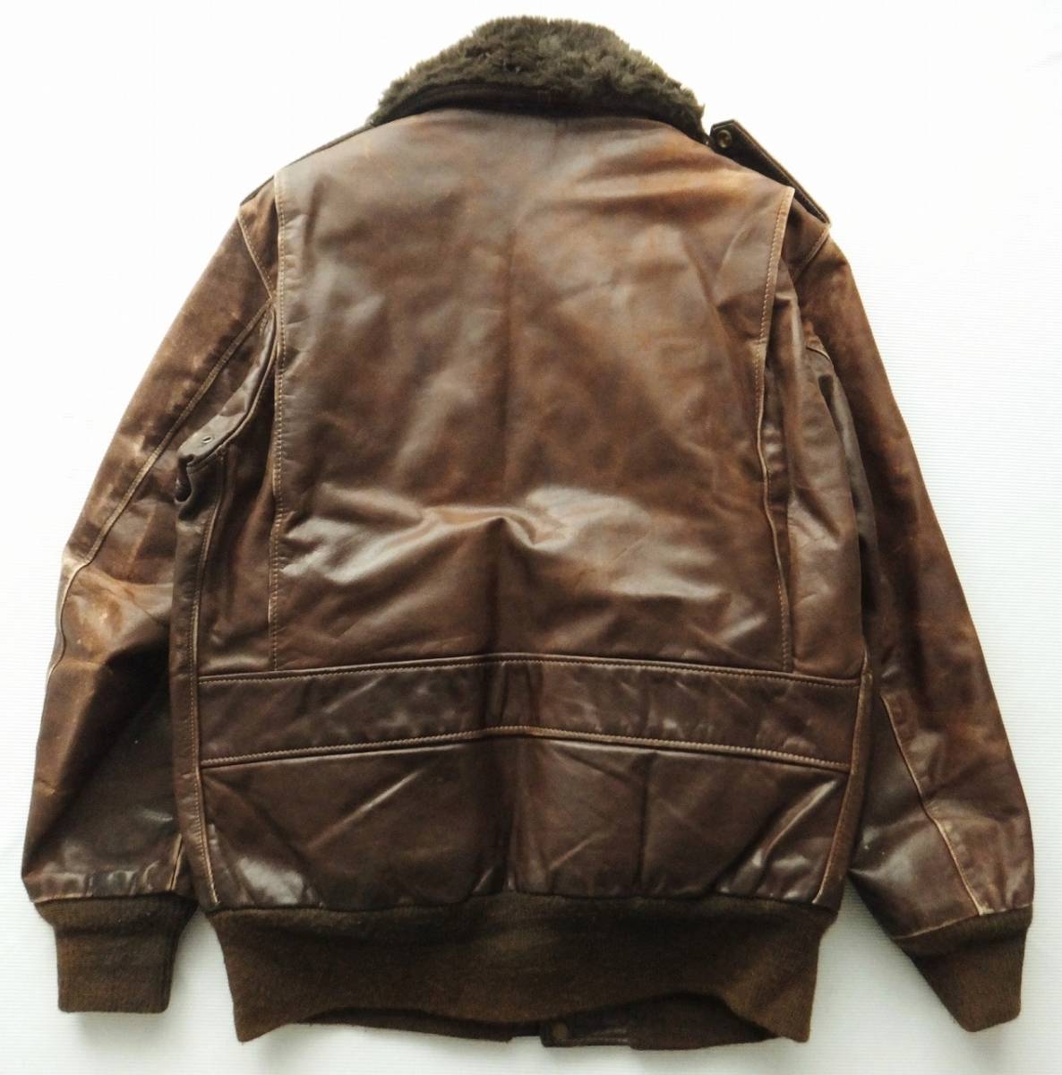 ショット USA製 G-1 レザージャケット 80