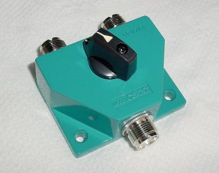 ２回路同軸切替器 ダイワ”CS-201a”未使用側が設置される！
