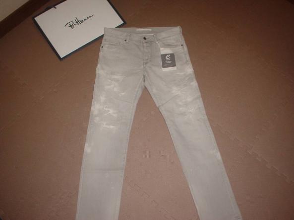 RonHerman　ロンハーマン　e　DENIM デニム　RHC ダメージデニム　グレー　ストレッチ　