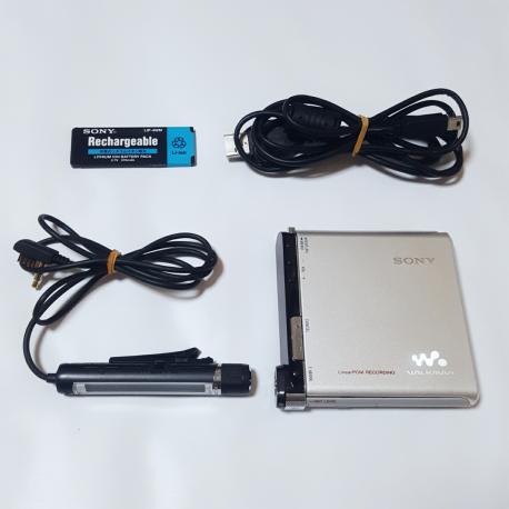 SONYウォークマン充電付MZ-RH1 ポータブルMDプレーヤー動作確認済 SONY