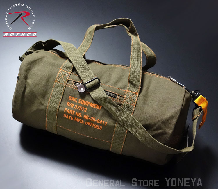 ボストンバッグ メンズ 2WAY ショルダー ROTHCO ロスコ オレンジ