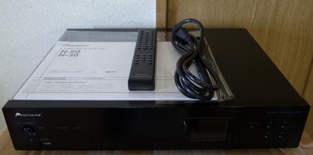 ネットワークオーディオプレーヤー N-50 Pioneer リモコン付属 公式