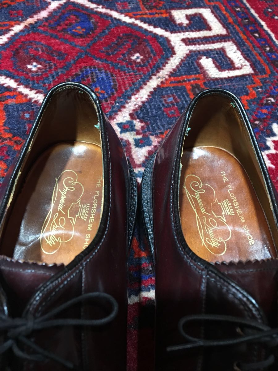 FLORSHEIMフローシャイム 美品 美品レア64年製FLORSHEIM FLORSHEIMフローシャイム 美品 美品レア64年製FLORSHEIM