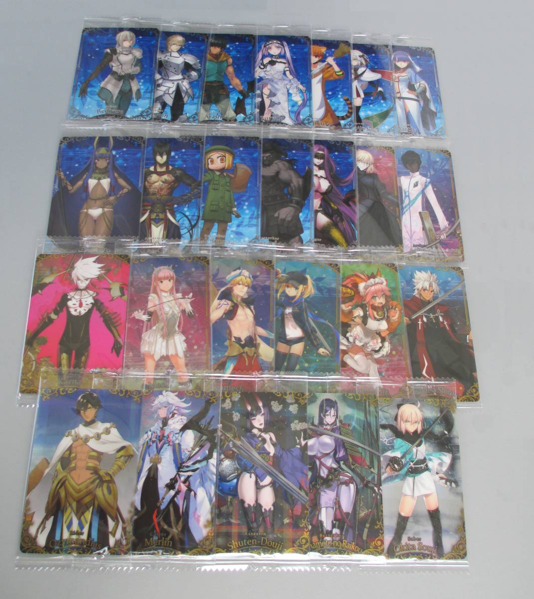 【格安，定番】 Fate/Grand Order ウエハース カード 第２弾 全25種類 フルコンプ(Fate)｜売買されたオークション情報、yahooの商品情報をアーカイブ公開 - オークファン Fate