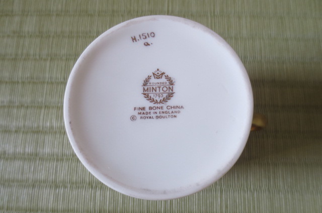 ☆値下げ ミントン デミカップ＆ソーサー Mozart ☆MINTON H1510