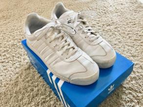 激安大特価，限定セール adidas Samoa サイズ9.5 ホワイト&times;ゴールド(27.5cm)｜売買されたオークション情報、yahooの商品情報をアーカイブ公開 - オークファン 27.5cm