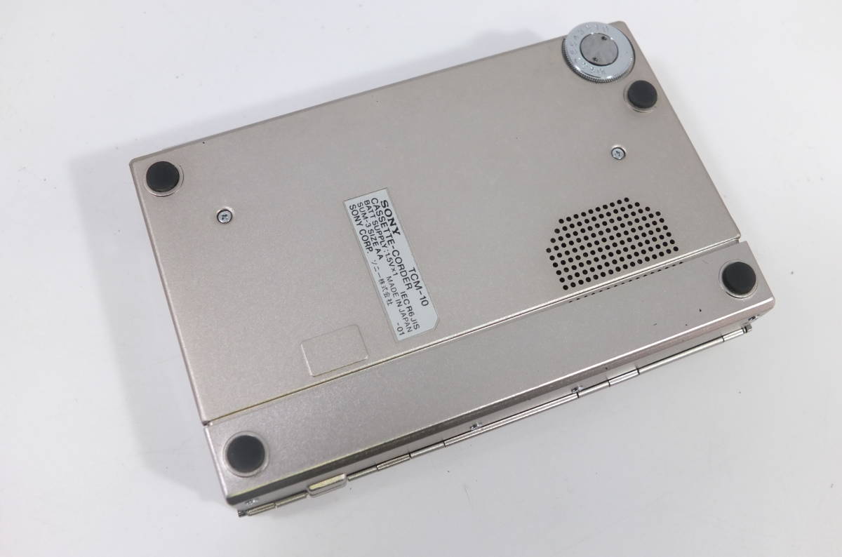 TCM-10 SONY カセットレコーダー カセットコーダー ソニー - 希少