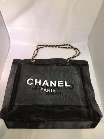 CHANEL メッシュトートバッグ ノベルティ 新品 縦40 横38 正規品 新品