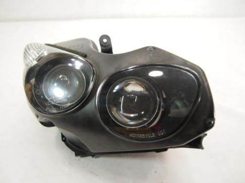 ZZR1400純正ヘッドライト右レンズ割れ無!仕上げてどうぞZX14リフレクター