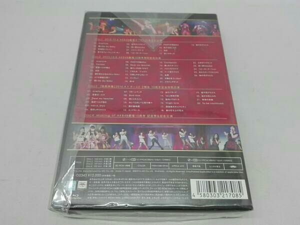 【安心梱包】 AKB48劇場10周年 記念祭&記念公演(Blu-ray Disc)