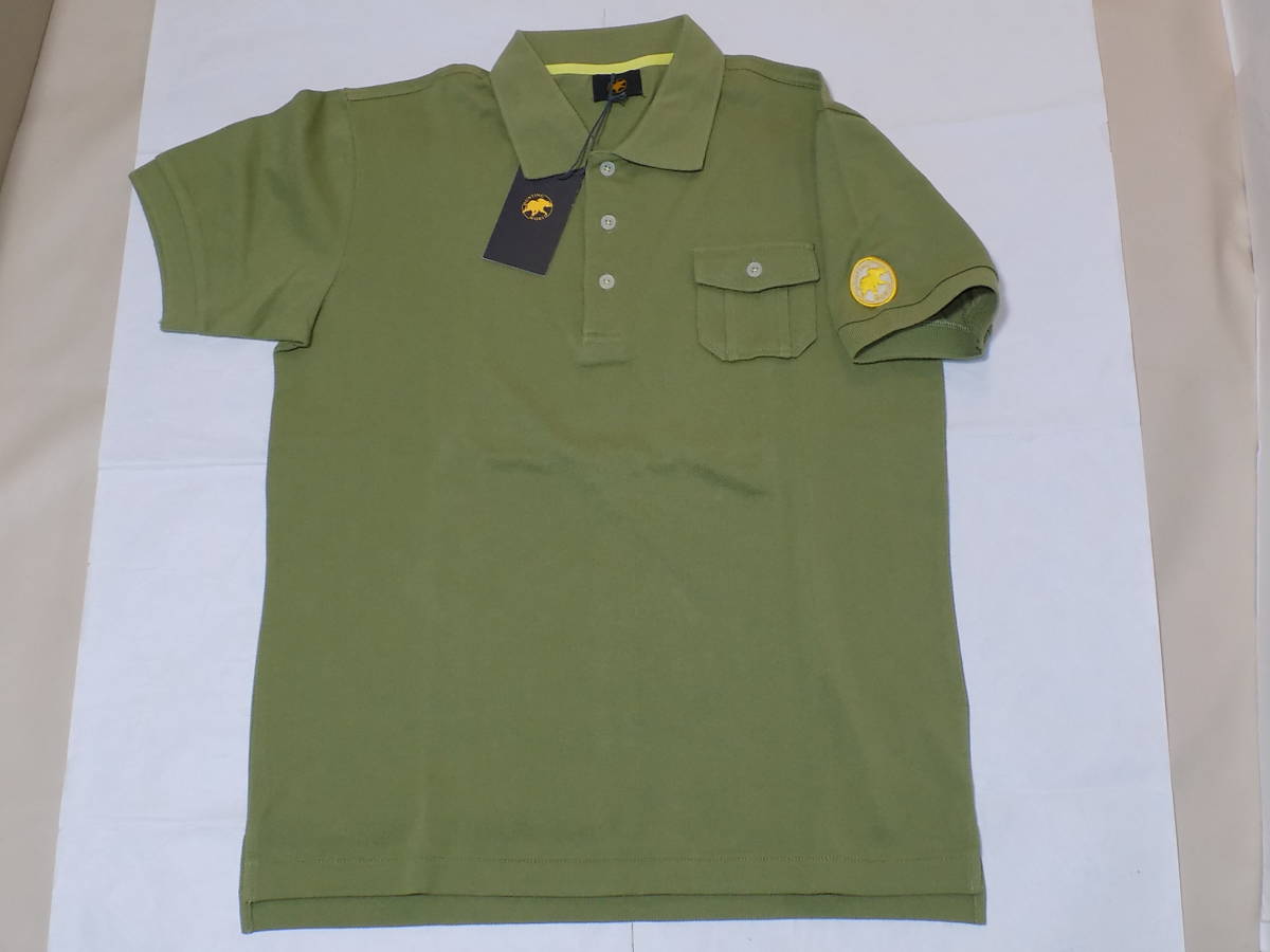 【新品，HOT】 &rdquo;ハンティングワールド刺繍入り半袖ポロ シャツ&rdquo;(半袖シャツ)｜売買されたオークション情報、yahooの商品情報をアーカイブ公開 - オークファン 男性用