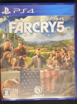 ファークライ5　PS4　シリアルコード未使用　中古　UBISOFT　farcry5