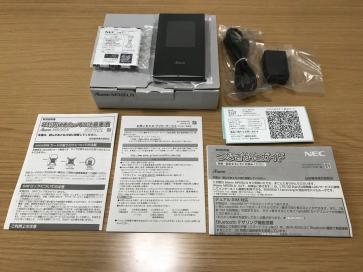 短期間出品 NECプラットフォームズ 自動SIM切り替え LTE モバイルルーター Aterm MR05LN ( デュアルSIM 対応 / nanoSIM×2 ) PA-MR05LN