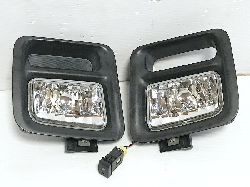 格安!!エブリィ DA62W ジョイポップターボ ☆純正フォグランプ左右セット!!スイッチ付き☆DG62W