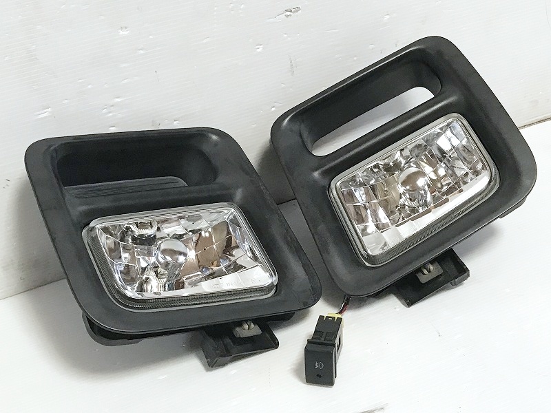格安!!エブリィ DA62W ジョイポップターボ ☆純正フォグランプ左右セット!!スイッチ付き☆DG62W