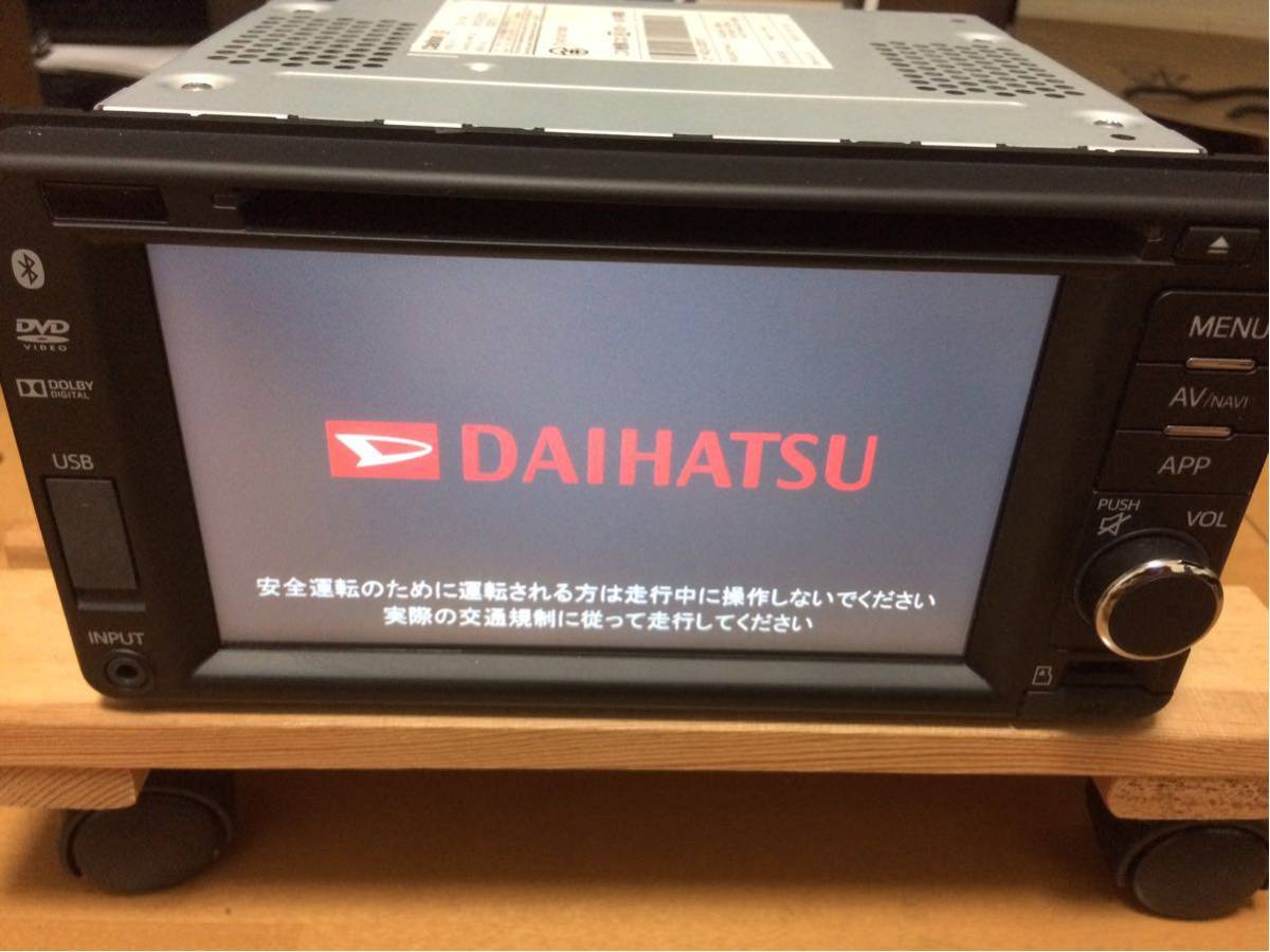 DAIHATSU(ダイハツ)純正SDナビ/QY-1140/86100-B2150/DVD再生/ワンセグ