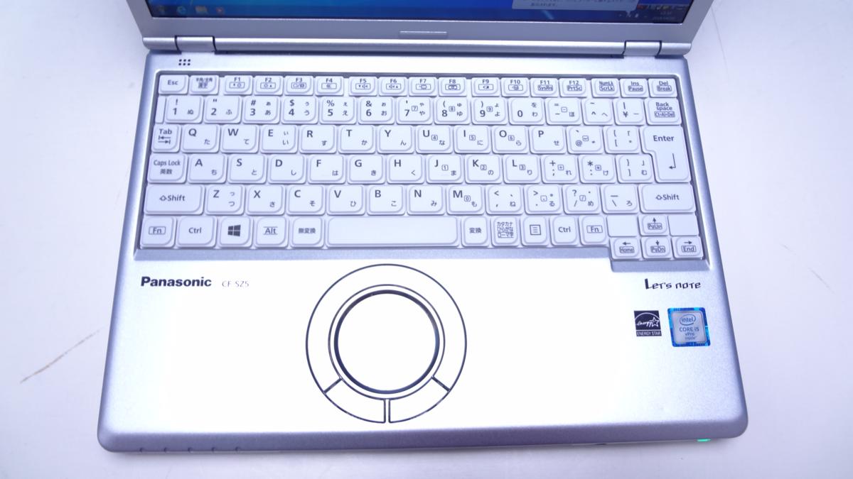 ○1円/Panasonic CF-SZ5/Core i5 6300U 2.40GHz/128GB/4GB/12.1インチ 
