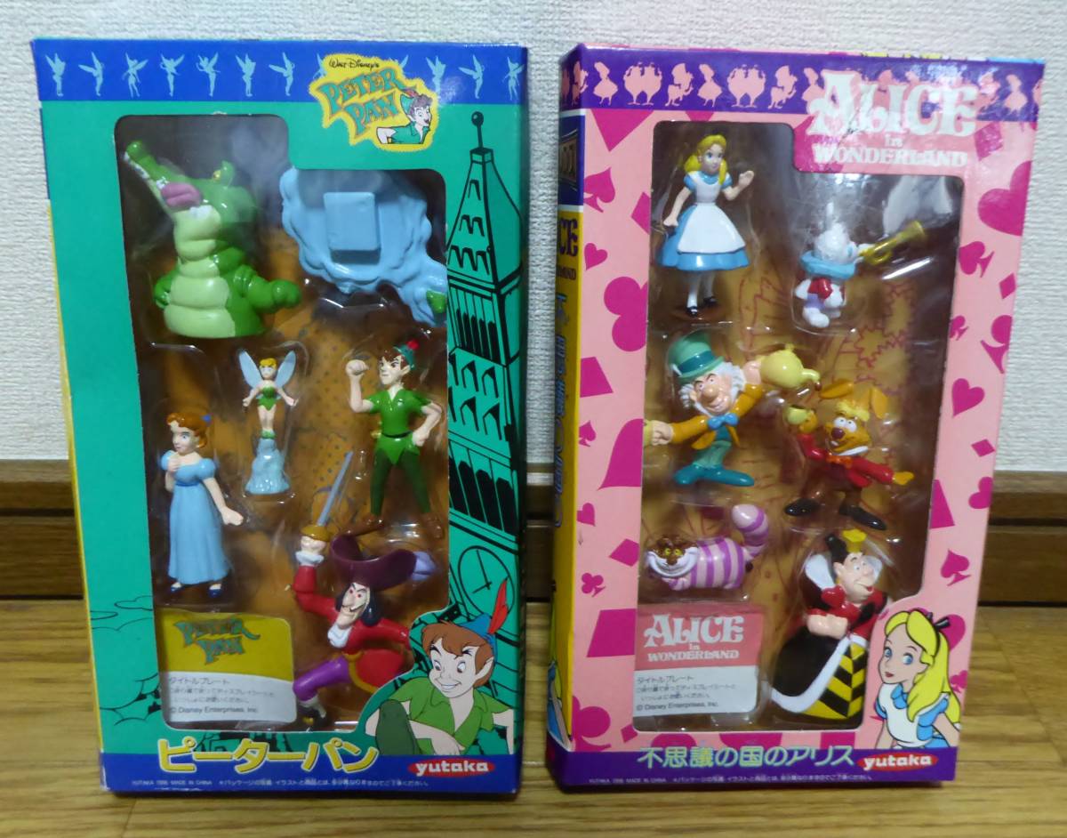 ディズニー ピーターパン 不思議の国のアリス ミニフィギュア ムービーフレンズ ユタカ ２個セット ピーターパン 売買されたオークション情報 Yahooの商品情報をアーカイブ公開 オークファン Aucfan Com