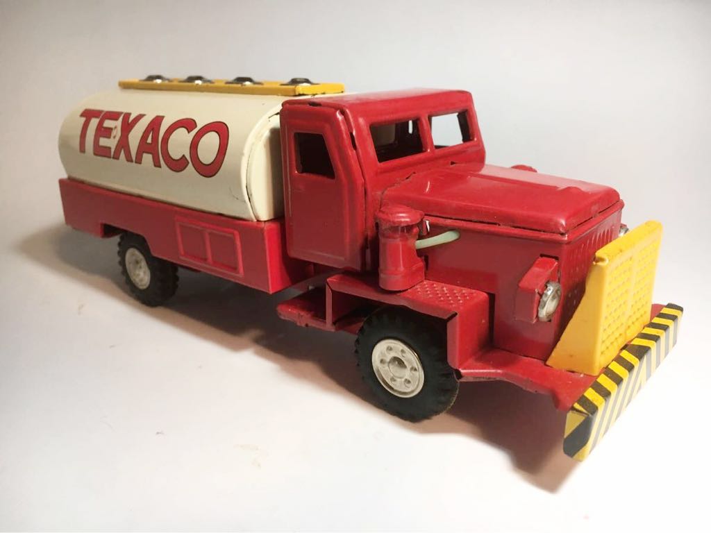 当時物！TEXACO ブリキ タンクローリートラック 日本製 【公式通販】
