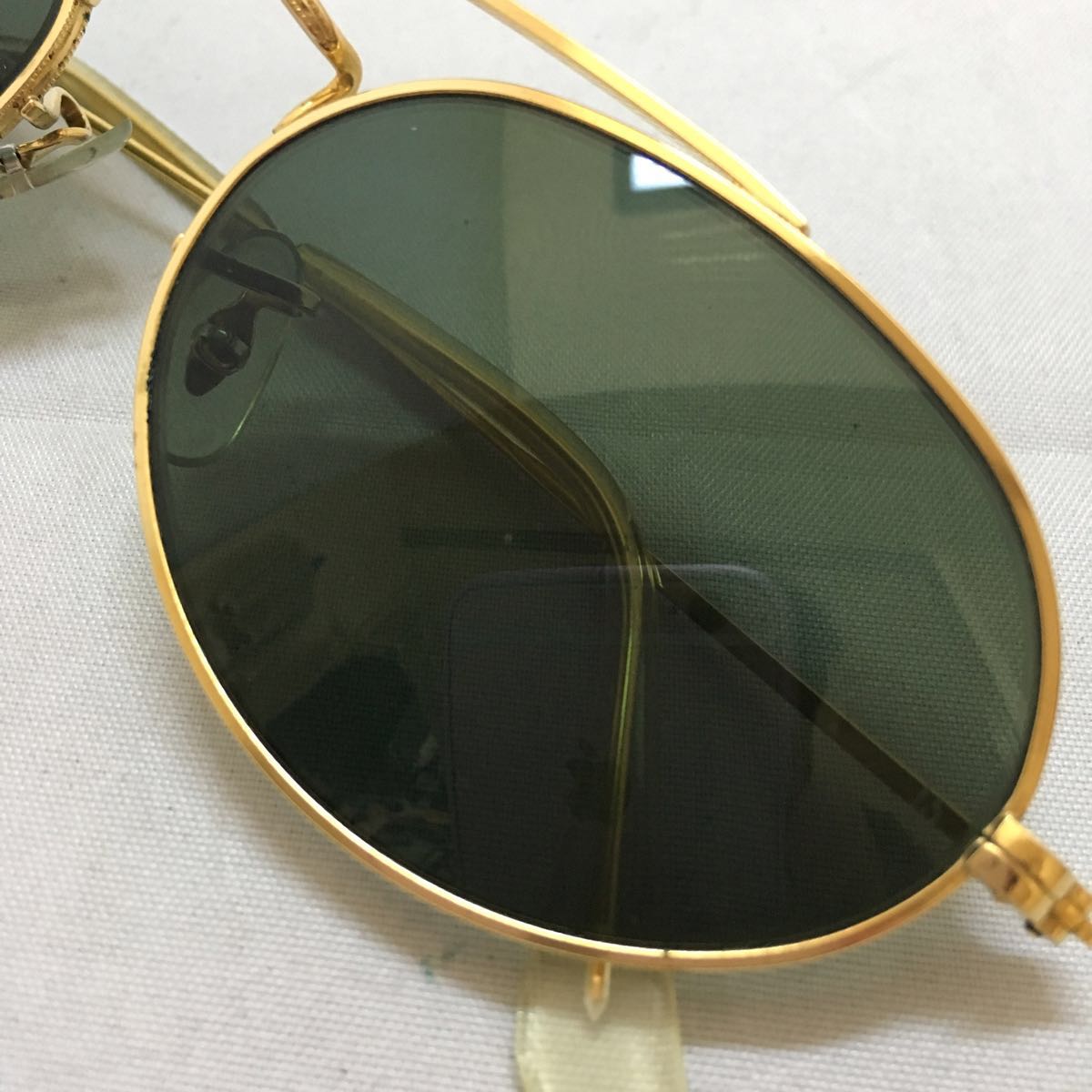 USA製 Ray Ban B&L ボシュロム ラウンド メタル サングラス 米国製