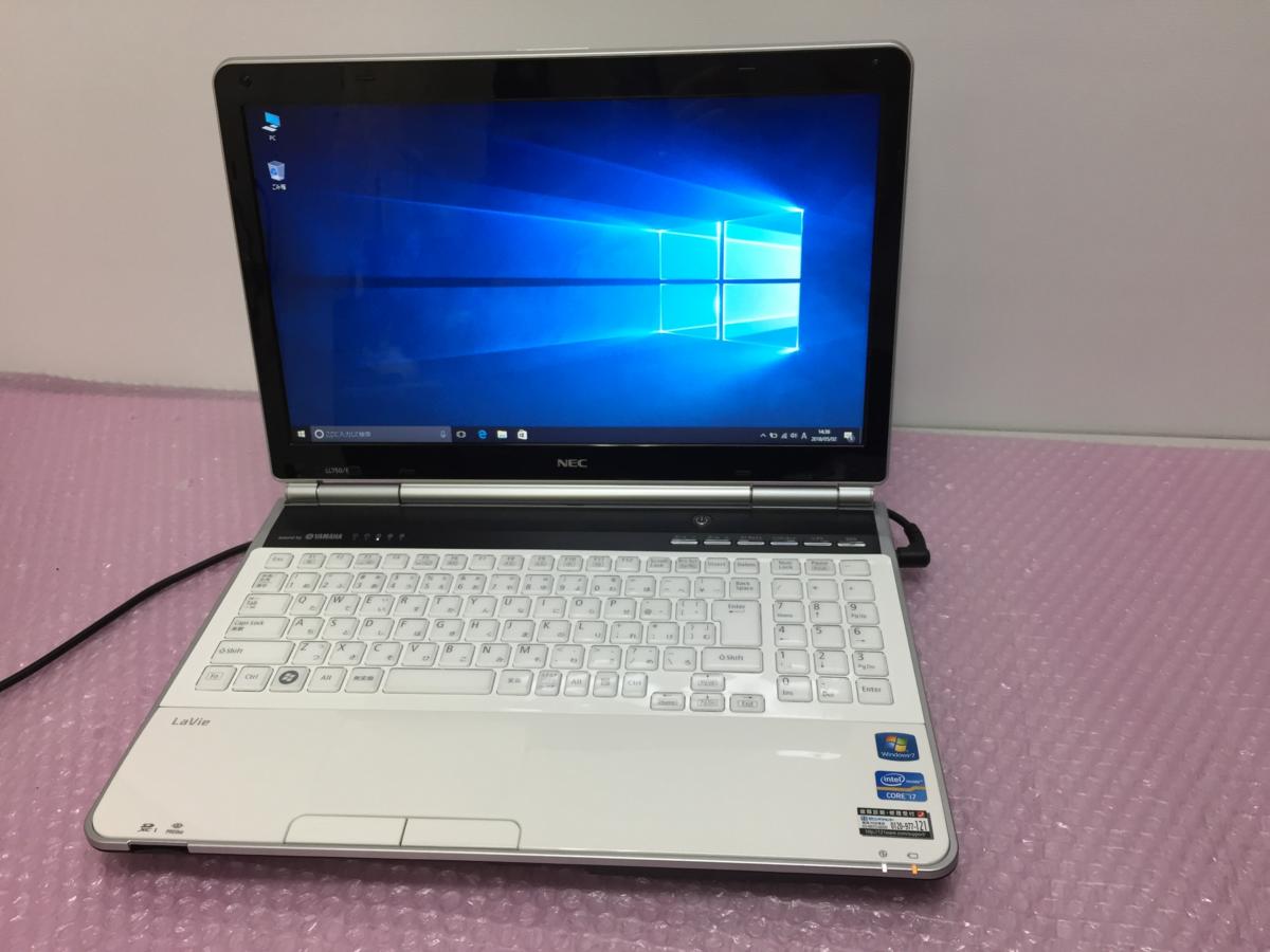 NEC LaVie L KT1円スタート 価格比較 PC-LL750F26W 15.6インチ⁄Win7HP 