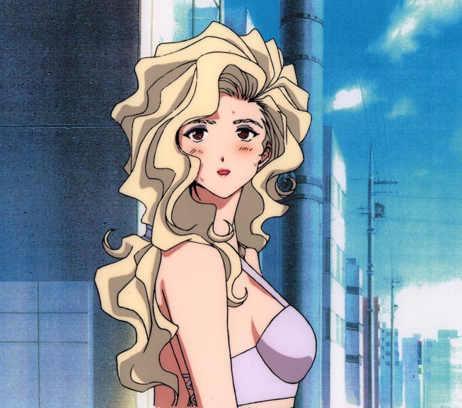 ゴールデンボーイ GOLDEN BOY OVA セル画 セクシー姿な女社長 動画