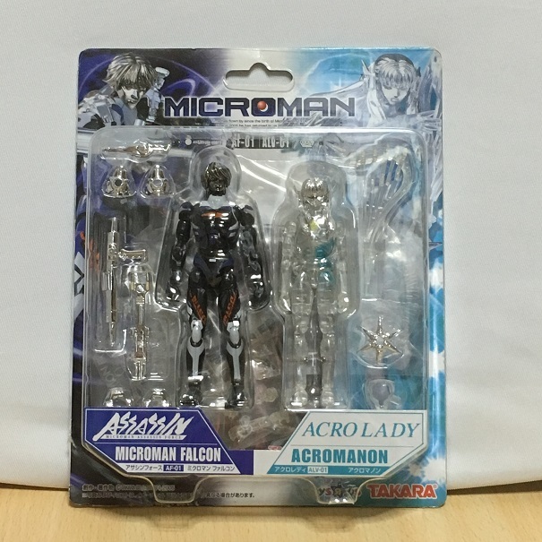 アサシンフォース AF-01 ミクロマン ファルコン & アクロレディ ALV-01 