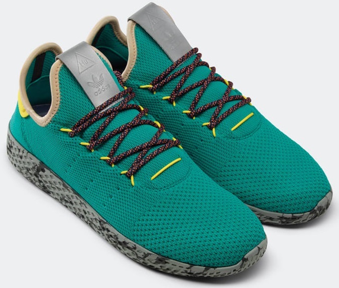 爆買い，本物保証 アディダスオリジナルス ファレル テニスヒューマン 27.5cm 定価17280円 グリーン 緑 プライムニット adidasOriginals PW TENNIS HU コラボ(27.5cm)｜売買されたオークション情報、yahooの商品情報をアーカ 27.5cm