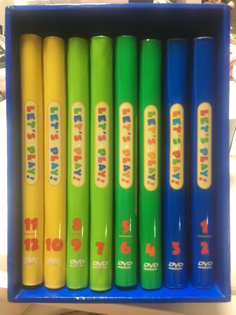 ディズニーワールドイングリッシュ レッツプレイDVD8本セット DWE LET’S PLAY