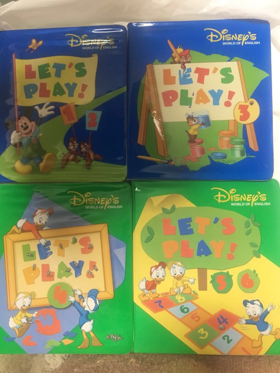 ディズニーワールドイングリッシュ レッツプレイDVD8本セット DWE LET’S PLAY
