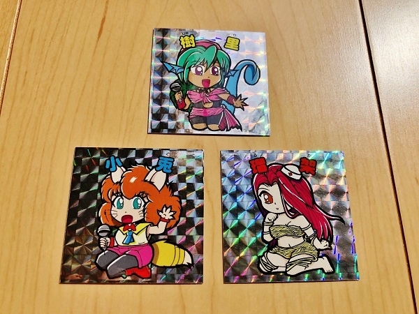 幽遊白書 樹里 小兎 瑠架 ビックリマン風 同人 自作シール ヤフオクの