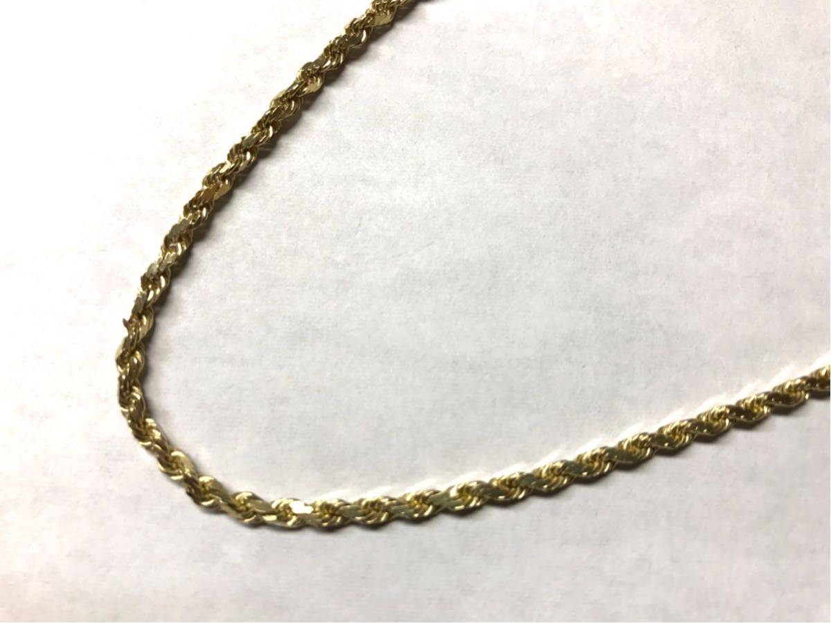 14金 K14 ネックレス ロングネックレス（ネックレスチェーン 