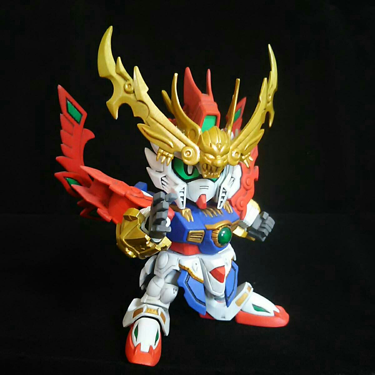 SDガンダム三国伝「阿修羅王孟獲」塗装完成品