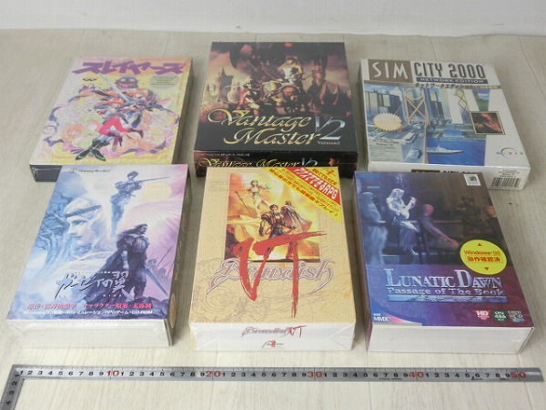 MD054s□未開封 6点セット ゲームソフト Windows95・PC-98 MD054s□未開封 6点セット ゲームソフト Windows95・PC-98