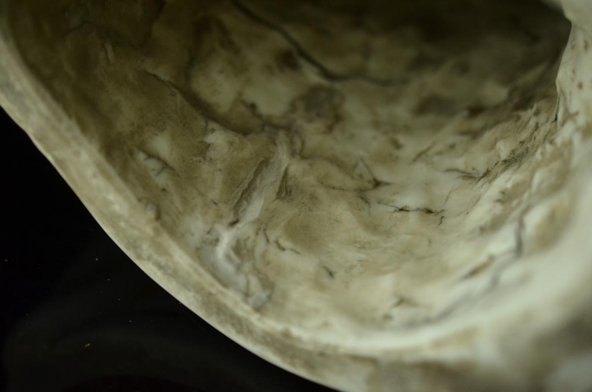 【名家蔵】何朝宗(款 徳化窯白磁観音　高約36cm　古都鎌倉同一名家蔵　◆中国古陶磁清代明代_8