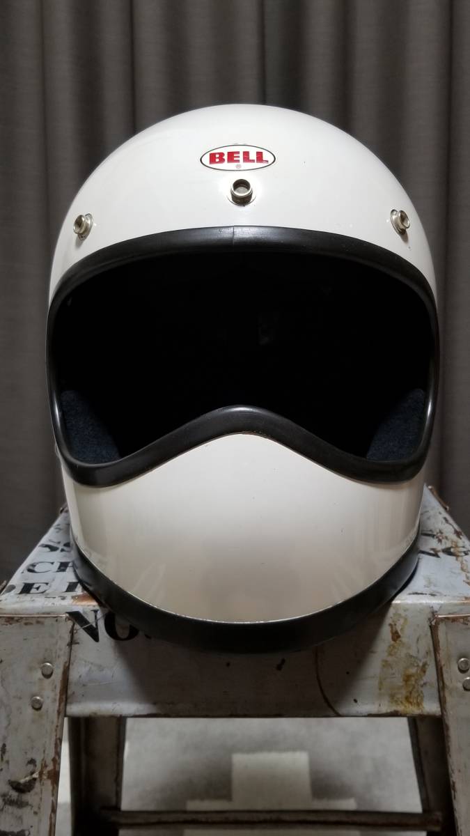 BELL MOTO STAR(白） ベル モトスター bell moto star オフヘル 旧車
