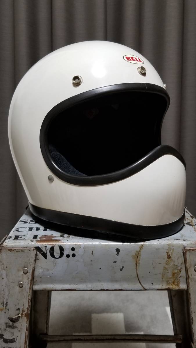 BELL MOTO STAR(白） ベル モトスター bell moto star オフヘル 旧車