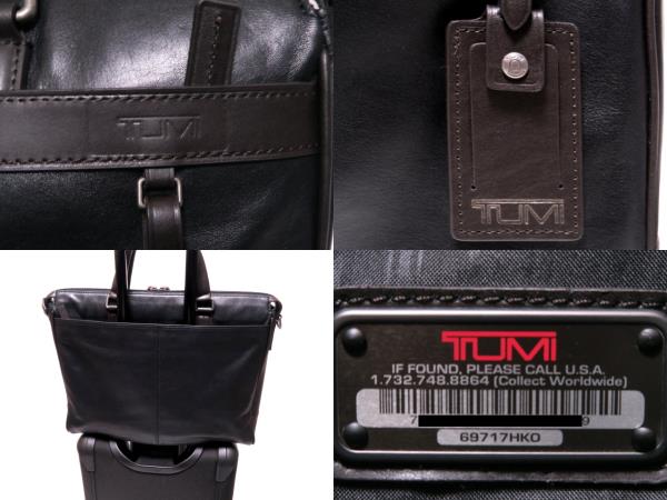 当日発送　美品 真贋不明品　頂き物カード 1円～価格9万新品本物トゥミTUMI【3層式】総本革レザー使い勝手