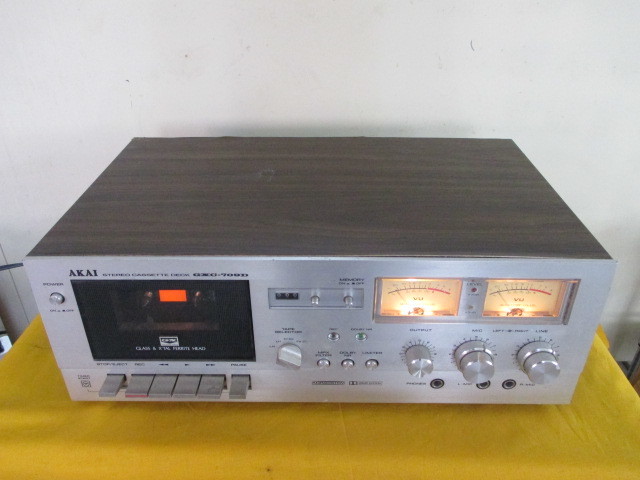 ☆AKAI☆カセットデッキ☆GXC-709D☆ジャンク品 【公式通販】