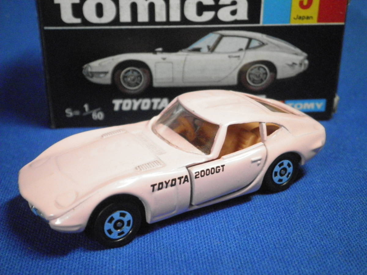 絶版特注トミカ 5－1－33 トヨタ2000GT 桃色 ピンク ミニカー