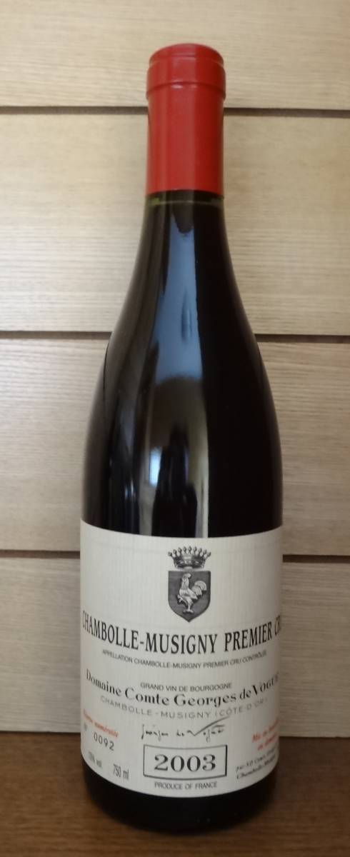 2003 Chambolle-Musigny 1er Cru (Vogue) 750ml 1本 ヴォギュエ