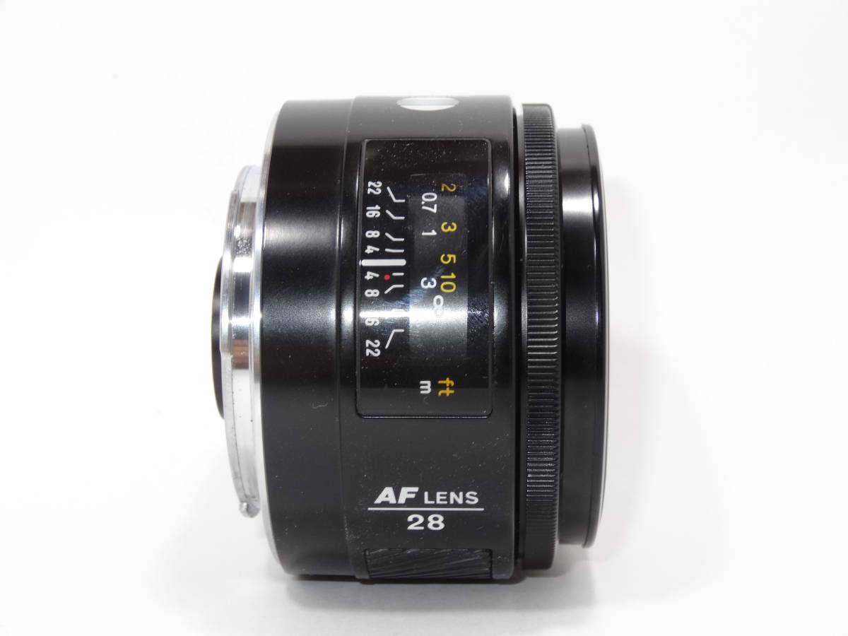 Minolta AF 28mm f2.8 良品 □Minolta ミノルタ AF 28mm F2.8 ジャンク