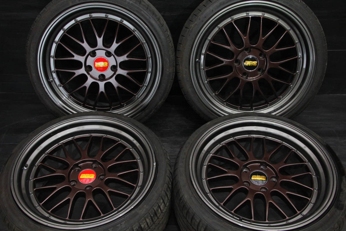 限定セール，お買い得 BBS LMタイプ 19&times;8.5J +35 19&times;9.5J +38 5H 114.3 235/35R19 4本セット(ラジアルタイヤ)｜売買されたオークション情報、yahooの商品情報をアーカイブ公開 - オークファン 5穴