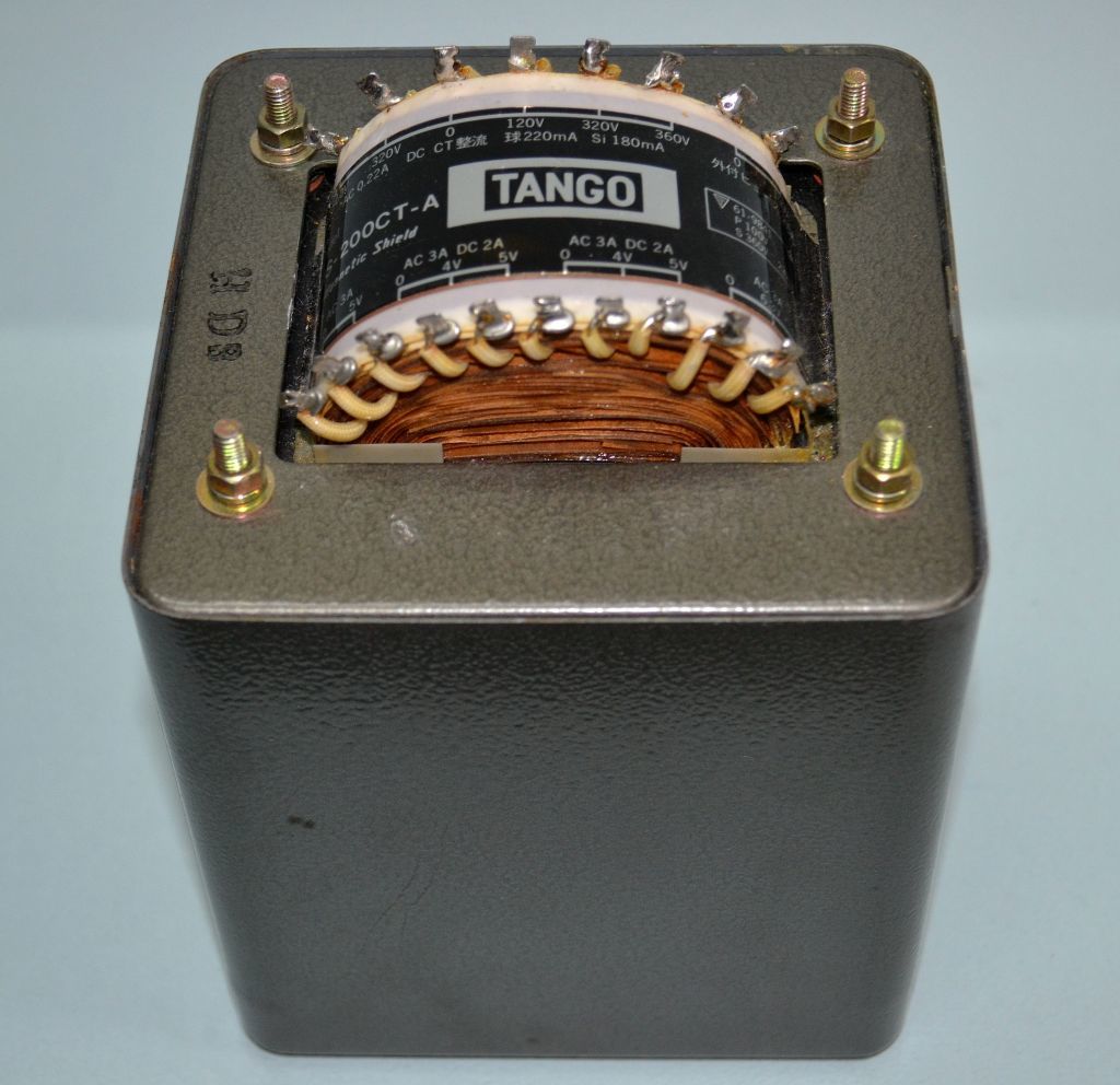 タンゴ TANGO タンゴ MS-200CT-A 中古 電源トランス 1個 管球用電源