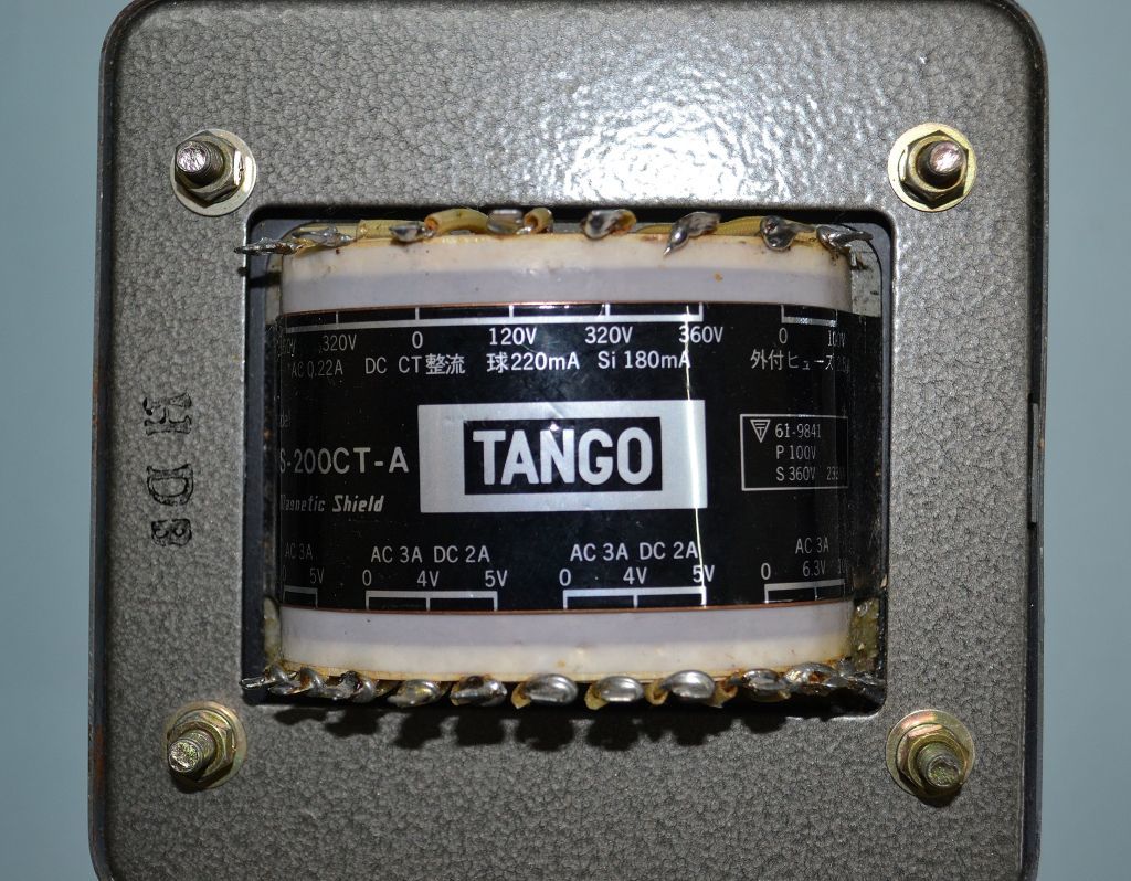 タンゴ TANGO タンゴ MS-200CT-A 中古 電源トランス 1個 管球用電源