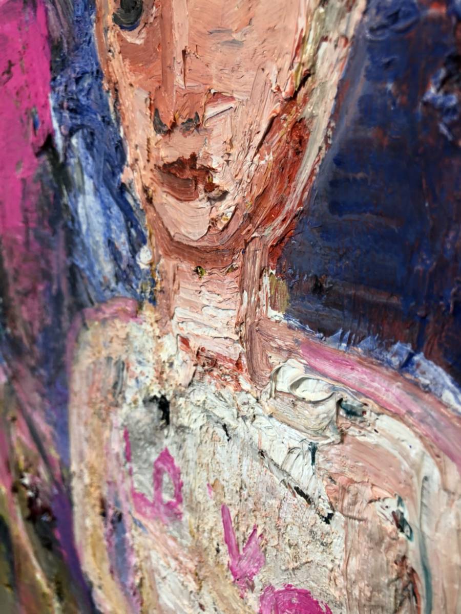 イギリス国立美術館収蔵作家、現代アート田中拓馬の抽象表現主義油彩