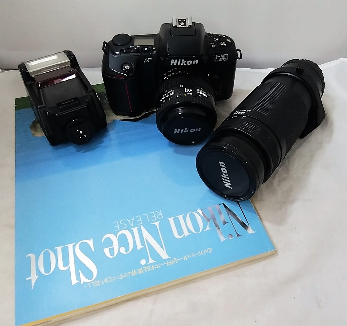カメラ Nikon F-601 QUARTZ DATE AF NIKKOR 35-70mm SB-25