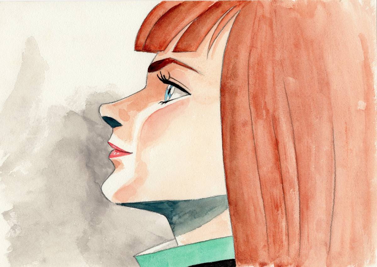 湖川友謙 直筆画 イラスト 12(サイン、直筆画)｜売買された 