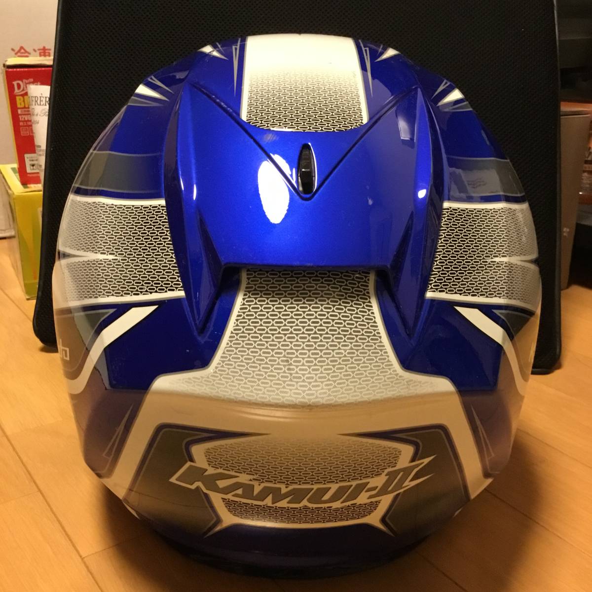 Kabuto KAMUI-Ⅱ STINGER ブルーホワイト Lサイズ 美品 【公式通販】